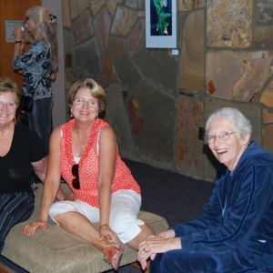 Bobbie Bradford, Kathy Lally and Katherine Miller