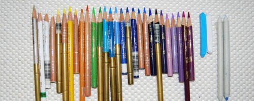 Colored Pencils & Tools