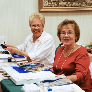 Linda Rahl and Ruth Arthur