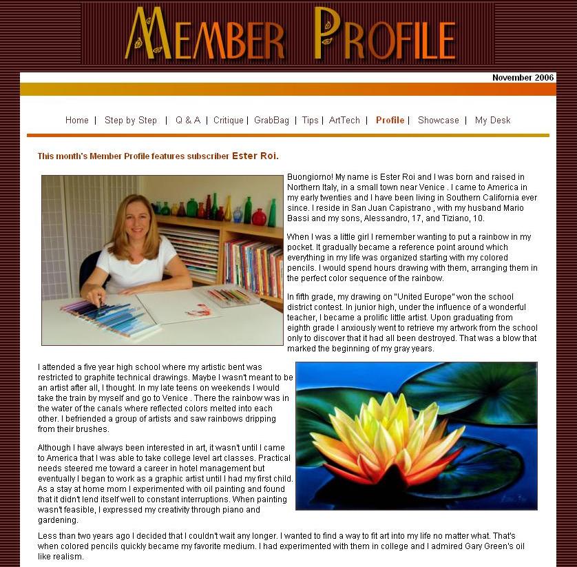 FMP Member Profile