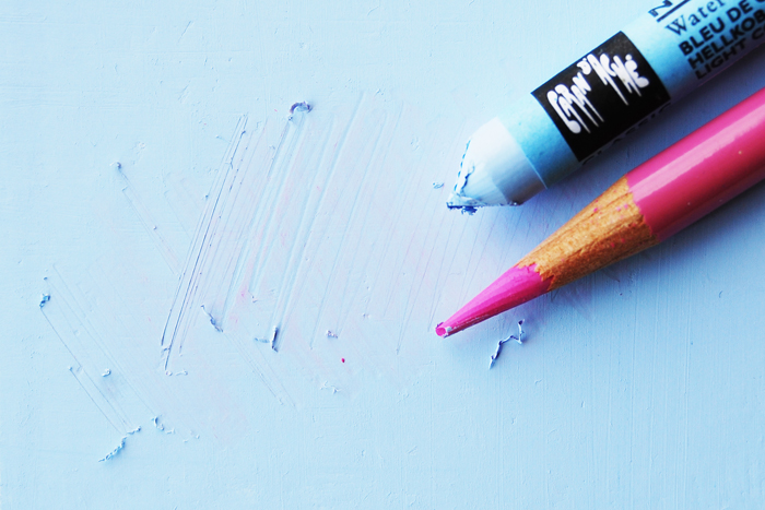 Colored Pencil Over Artist Crayon & Oil Pastel?, Ester Roi