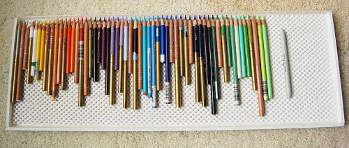 Colored Pencils Used