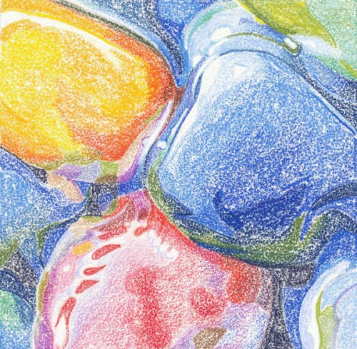 Color Mapping with Artist Crayons - Cool Zone